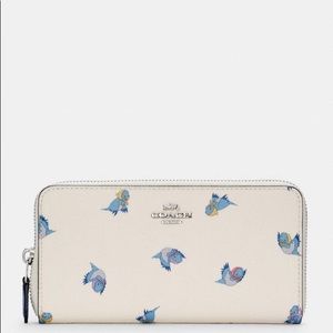 Disney Coach Accordion Zip Wallet With Fly…